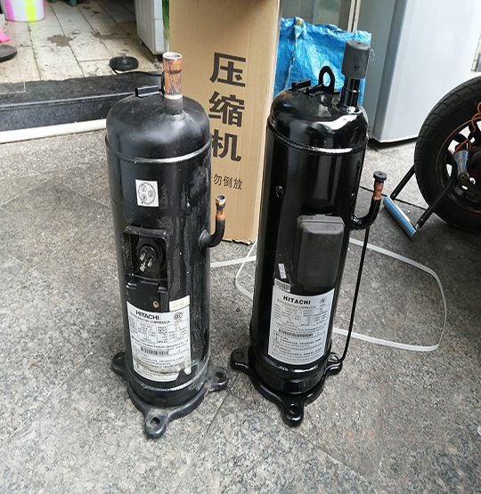 柳北中央空调压缩机的更换维修